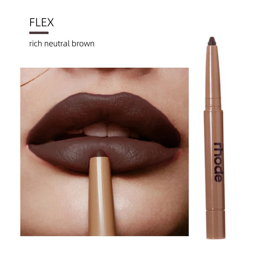 Skin Peptide Lip Shape Pen Lip Liner Long Lasting Lip Tint Pencil Pen Makeup Lipstick Powder Blusher Gloss Rouge Makeup Lipliner