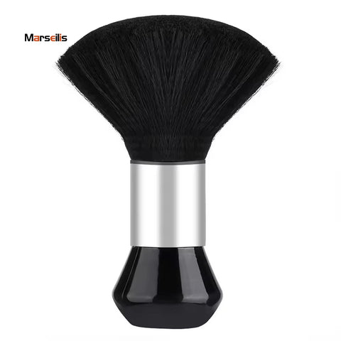 Marseilis Soft Brush Neck Dust Remover Soft Neck Brush For Hair Cutting Neck and Facial Cleaning Hair Sweeping Brush Salon Tools