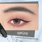 QXQY Eyebrow Pencil Automatic Rotating Double Head Long Lasting Natural Waterproof 5 Color Triangle Eyebrow Pen Make Up