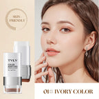 Two-in-one Color-changing Foundation Stick, Moisturizing Without Cakey Texture, Dual-head Lightweight and Smooth Foundation