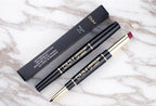 2 In 1 Matte Lipstick Pencil Double Head Lip Liner Pen Red Nude Long Lasting Waterproof Lady Charming Lip Pencil Makeup Tools