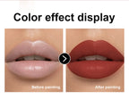 8 Colors Deep Red Matte Lipstick Waterproof Non-Stick Velvet Texture Easy Apply Rose Red Lip Makeup Long-Lasting Cosmetics