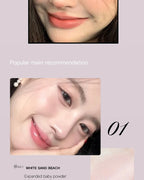 Gentle Korean Liquid Powder Blusher Faceplate Waterproof Facial Shadow Highlight Nose Lasting Brightening Rouge Student Girl