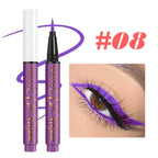 1pc Fluorescent Eyeliner Pen 12 Colors UV Waterproof Lasting Eyeliner Pen Makeup Eyeshadow Stick Face Painting Pencil Cosmetic