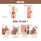 New Cream Bronzer Contour Blusher Beauty Wand Highlighter Blush With Cushion Liquid Face Bronzer Wand Stick Applicator Makeup