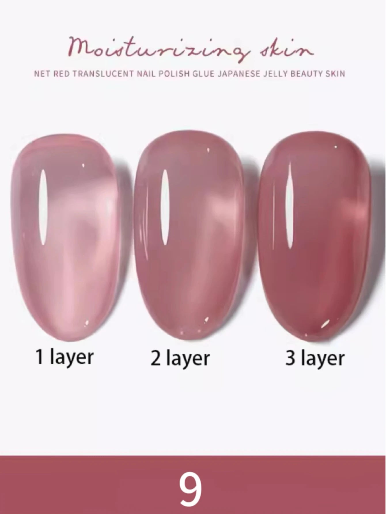 10ml 1-8pcs Milky White Quick Extension Gel Nail Polish Nude Construct Hard Semi Permanent Acrylic Extension Nail Art Varnish