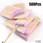 1000/500/200/180/100Pcs Profession 100% Cotton Pads For Nail Wipe Lint-Free Nail CottonGel Polish RemoverNail Art Cleaning Tools