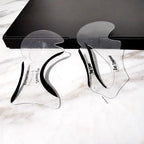 Eyeliner Stencils Winged Eyeliner Stencil Models Template Shaping Tools Eyebrows Template Card Eye Shadow Makeup Tool