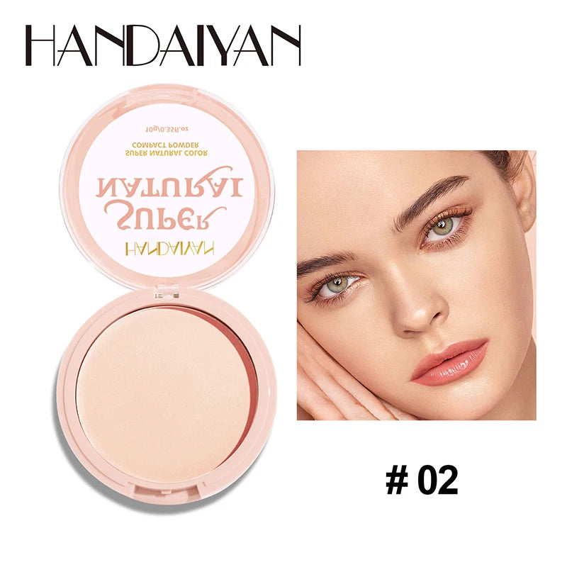Lasting Oil Control Pressed Powder Bronzer Natural Brighten Waterproof Nude Setting Loose Translucent Powder Dupes Makeup Women