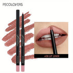 Velvet Misty Matte Lip Liner Pencil Non-fading Stereo Lip Liner Pencil Contour Line Makeup Lipliner Pen, Mother's Day Gift, 1pc