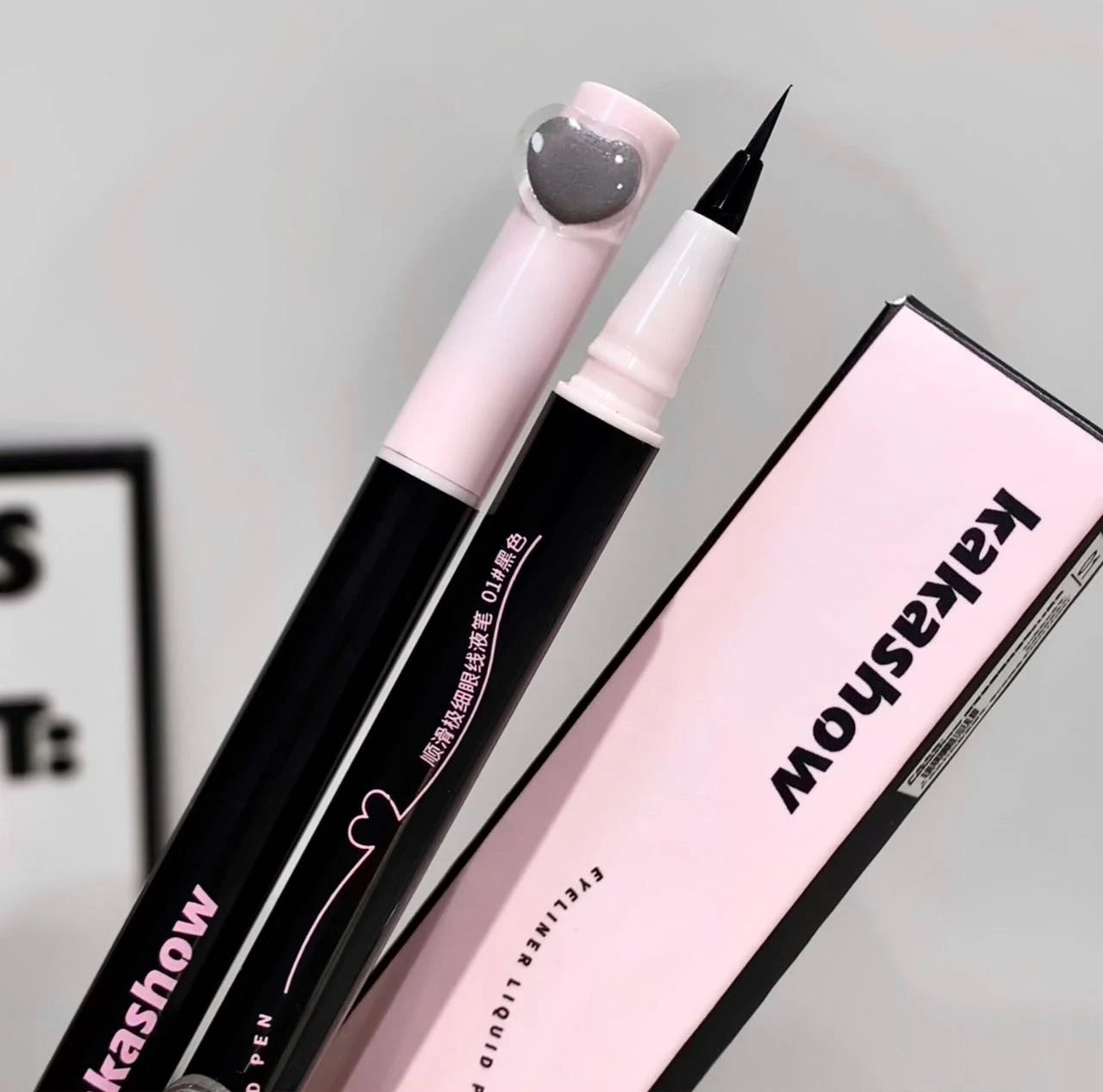 0.05mm Eyeliner Liquid Pen Matte Smooth Quick Dry Waterproof Ultra-thin Eyeliner Lower Eyelash Pen Non Smudging Korean Makeup