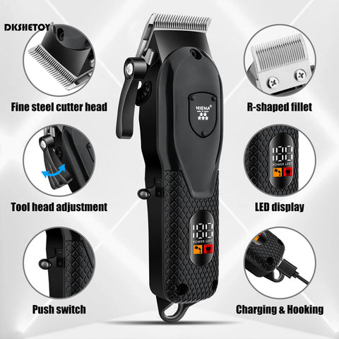 Professional hair cutting machine Electric Hair Trimmer set for men usb Rechargeable Barber hair clippers Wet And Dry haircut