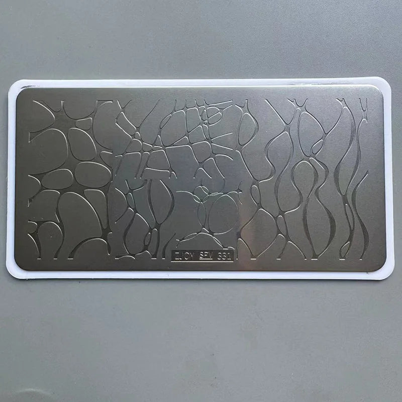 XMQ NAIL ART STAMPING PLATES CARTON CATS DOGS WATER RIPPLES IMAGE PLATE TEMPLATES
