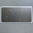 XMQ NAIL ART STAMPING PLATES CARTON CATS DOGS WATER RIPPLES IMAGE PLATE TEMPLATES