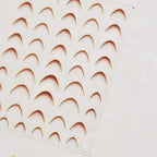1PCS White French Manicure Strip Nails Sticker Stencil Guide French Nail Art Decals Form Fringe DIY Line Tips Decoration Tools