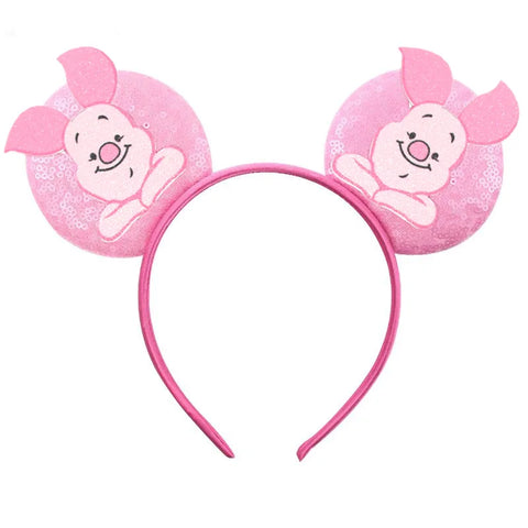 Boys Disney Mouse Ears Headbands Mickey Mouse Hairband With No Bow Party Festival Cosplay Christmas Birthdays Hair Accessories