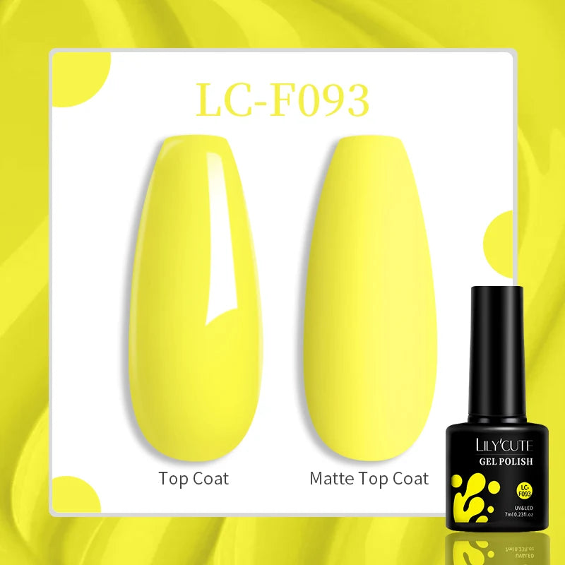 LILYCUTE 7ML Pink Glitter Nail Gel Polish Nude Natural Long Lasting Manicure Soak Off UV LED Nail Art Base Top Coat Gel Varnish