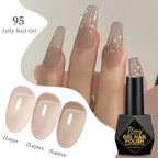 FTMY 7ML Jelly Gel Nail Polish Candy Color Gel Polish Long Lasting Nail Gel For Nail Salon - Multicolor Optional