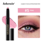 12 Colors Eyeshadow Pencil Stick Shimmer And Matte Waterproof Metallic Glitter Eye Shadow Highlighter Pencil Eyeshadow Cosmetics