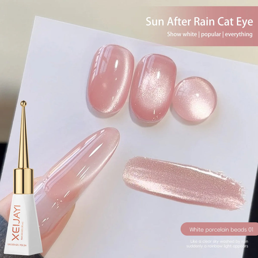 XEIJAYI 1pc 15Ml Nude Pink Gel Nail Polish God Girl Varnish Soak Off UV/LED Gel Polish For Daily Manicure DIY Wedding Nail Salon