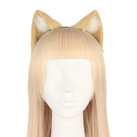 Unisex Cute Cartoon Dog for Cat Ears Shape Headband Multi Color Hair Hoop Makeup Live Broadcast Christmas Party Headpiec