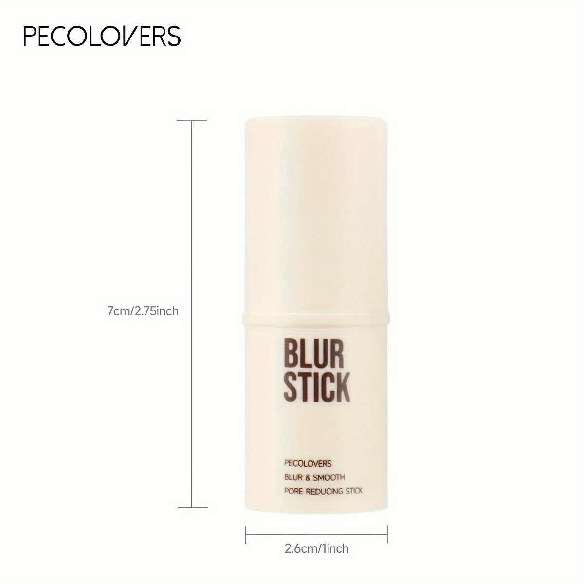 Flawless Finish Foundation Primer - Pore-Invisible, Oil Control, High Coverage Stick, Under 1 Fl Oz, White Shade