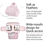 Large Capacity Cosmetic Bag Female Travel Wash Handbag Bathroom Partition Shower Makeup Pouch Waterproof Toiletries Organizer