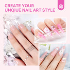 SAVILAND Full Acrylic Nail Kit With UV Nail Lamp Electric Nail Drill Machine Powder Gel Nail Polish Tools For Manicure Nail Art