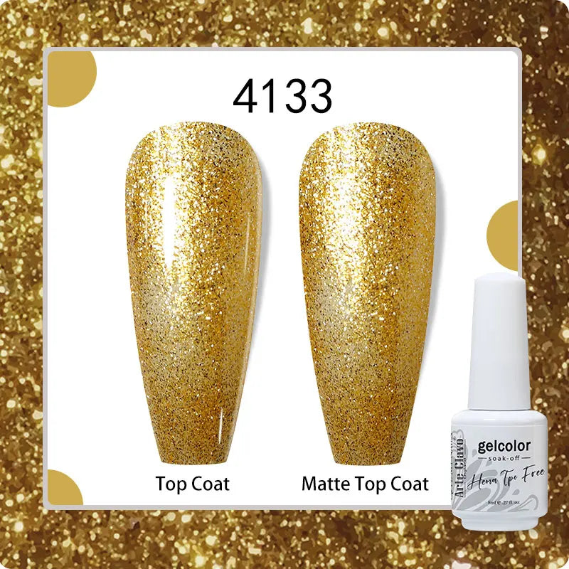 Arte Clavo 8ml HEMA TPO Free Gel Nail Polish Nail Art Manicure Semi Permanent Gel UV Hybrid Varnishes Base Top Coat Enamels New