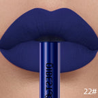 Matte Liquid Lipstick Waterproof Velvet Nude Sexy Red Lip Gloss Long Lasting Nonstick Lip Stain Makeup 24 Colors Hot Lipgloss