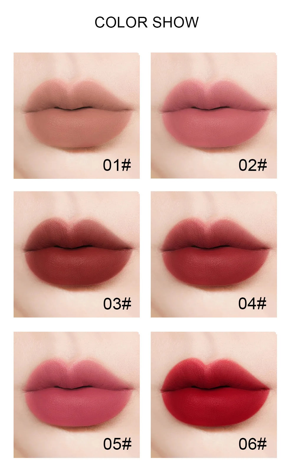 Dragon Ranee Matte Velvet Mist Lipstick Designed for Lazy People Lip Shape Lip Gloss Long Lasting Easy To Color Beauty Makeup