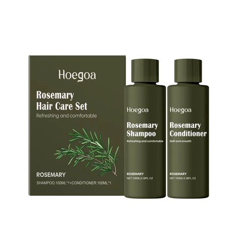 Rosemary Shampoo Conditioner Set Hair Repair Conditioning Prevent Loss Cleansing Dandruff Strengthen Root Hair Regrowth Care