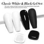 BORN PRETTY 10ml Gel Nail Polish Gel 130 Colors Semi Permanent Solid Nail Gel Varnish Soak Off UV Gel for Base Top Coat