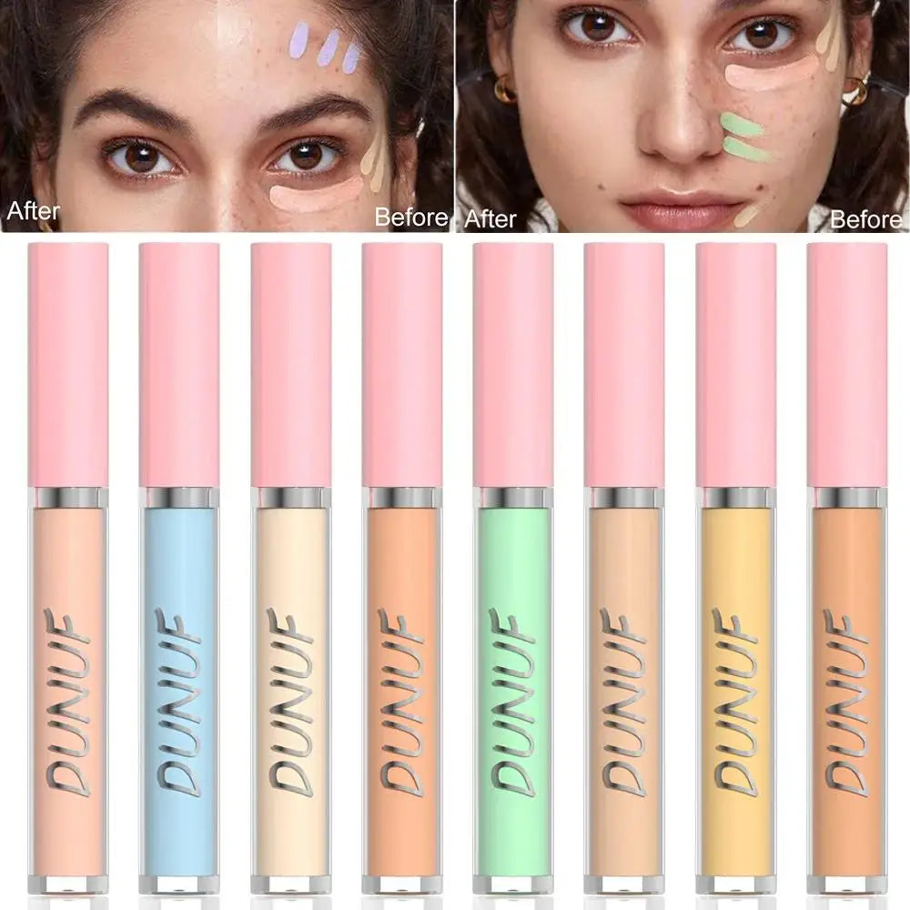 Green Orange Color Correcting Concealer Stick Foundation Waterproof Covers Acne Dark Circles Contours Moisturizing Liquid