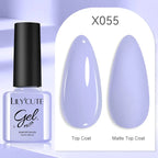 LILYCUTE  5ml Gold Sliver Metallic Liner Gel Nail Polish French Style Super Bright Mirror Pull Line Graffiti Painting Stripe Gel