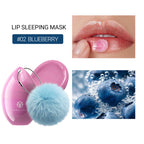 5-Color Lip Mask - Cherry & Strawberry Scented Jelly, Moisturizing Lip Care, Repair & Fade Lip Lines, For Lipitis Relief