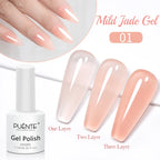 PUENTE 5ml Metallic Painting Liner Gel Polish Bright Mirror Effect Semi-Permanent UV Nail Varnish For Stunning French Nail Art