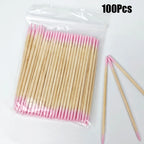 1000/500/200/180/100Pcs Profession 100% Cotton Pads For Nail Wipe Lint-Free Nail CottonGel Polish RemoverNail Art Cleaning Tools
