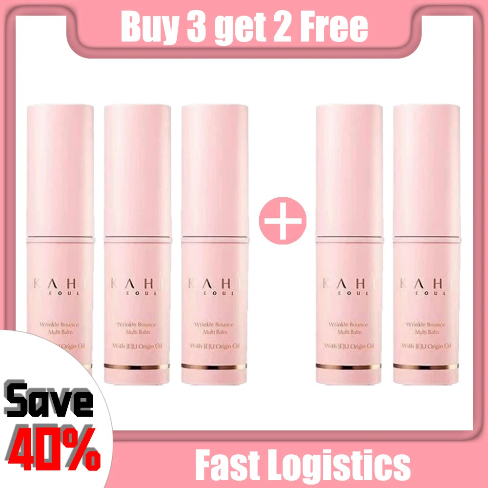 Wrinkle Bounce Moisturizing Multi Balm for Face Daily Face Moisturizer Stick All-in-One Multi Balm Hydrating Lip Eye Neck Cream