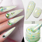 5ml Golden Silvery Metallic Painting Liner Gel Polish Chrome Mirror Effect Semi-Permanent Varnish For Stunning French Nail Art