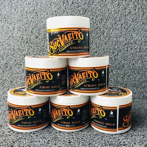 5PCS SUCVACITO Hairs Pomade Hair Style Wax Pomade Hair Skeleton Cream Slicked Oil Mud Keep Hair Men Oil not original