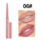 12 Pcs/Set Waterproof Lip Liner Pencil Nude Color Matte Lipliner Moisturizing Long Lasting Lipstick Professional Makeup Lip Tint