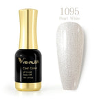Venalisa 12ml Platinum Gel Nail Polish Super Shiny Effect Nail Gel Perfect Soak off UV&LED Nail Color Foil Chrome Gel Polish