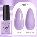 LILYCUTE  5ml Gold Sliver Metallic Liner Gel Nail Polish French Style Super Bright Mirror Pull Line Graffiti Painting Stripe Gel