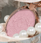 Flower Knows Strawberry Rococo Series Embossed Blush Fine Powder Makeup Smooth Long-Lasting Blusher Face Enhancing Makeup Color
