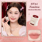 Flower Know Strawberry Rococo Cloud Liquid Lipstick Cream Lip Glaze Matte Milk Tea korean Makeup Long Lasting Lipgloss