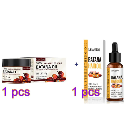 Batana Oil Conditioner 120ml Smooth Hair Essence Moisturizing Repair Hair Strengthening Hair Root Hair Care Hair Growth Healthie