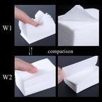 1000/500/200/180/100Pcs Profession 100% Cotton Pads For Nail Wipe Lint-Free Nail CottonGel Polish RemoverNail Art Cleaning Tools