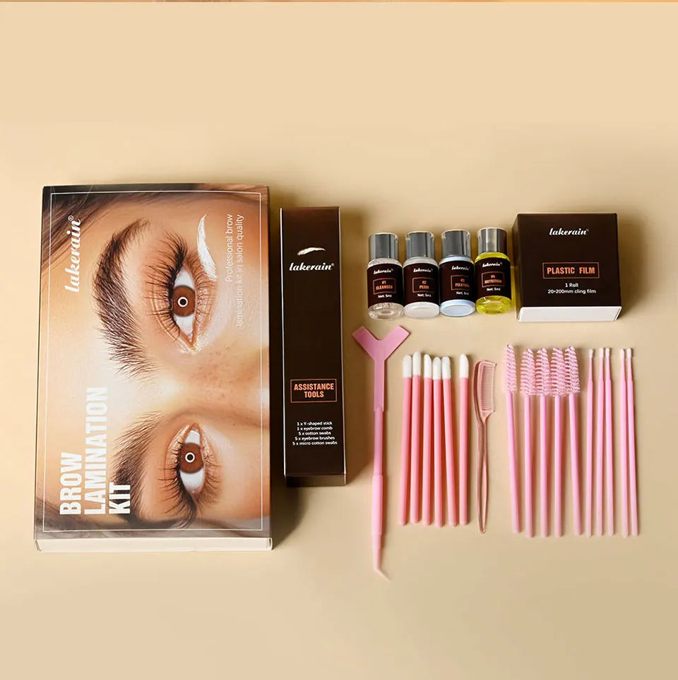 Brow Lift Eyebrow Lifting Semi-permanent Machine Laminated Eyebrow Kit Lamination Eyelashes Make-up for Women Makeup Korean Eyes