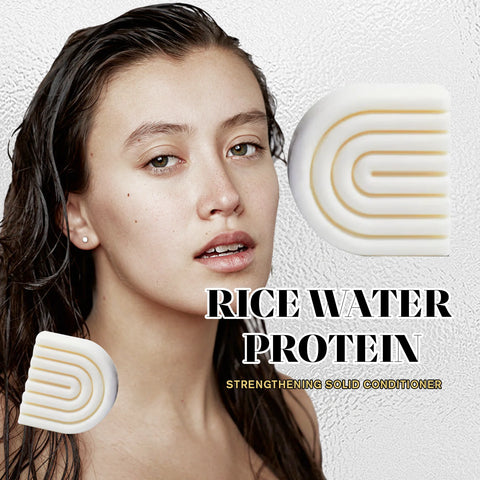 1-3PCS Rice Shampoo & Conditioner Bar Soild Soap for Hair Growth Strengthening Hair Clean Dandruff Nourish Moisturize Hair Care